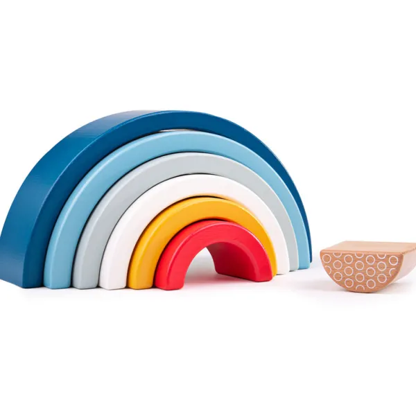 Bigjigs Toys FSC® Certified Rainbow Arches