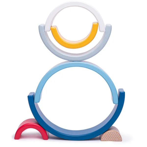 Bigjigs Toys FSC® Certified Rainbow Arches