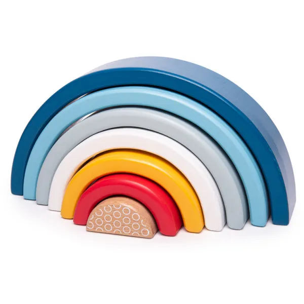 Bigjigs Toys FSC® Certified Rainbow Arches