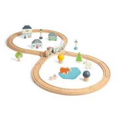 Bigjigs Toys FSC® Certified Train Set (Woodland Animal)