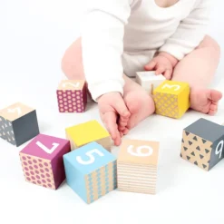Bigjigs Toys FSC® Certified Wooden Number Blocks