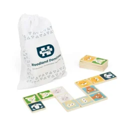 Bigjigs Toys FSC® Certified Woodland Animal Dominoes
