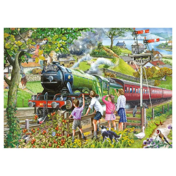 House of Puzzles Full Steam Ahead BIG 500 Puzzle
