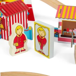 Bigjigs Rail Fun Fair Train Set