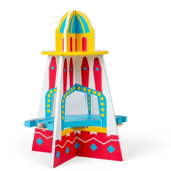Bigjigs Rail Fun Fair Train Set