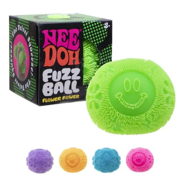 NeeDoh Fuzz Ball Flower Power