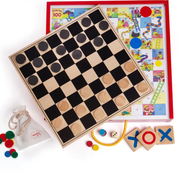 Bigjigs Toys Games Compendium - DAMAGED BOX