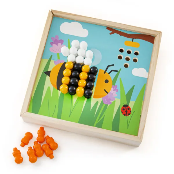Bigjigs Toys Garden Art Peg Board