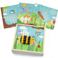 Bigjigs Toys Garden Art Peg Board