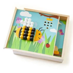 Bigjigs Toys Garden Art Peg Board