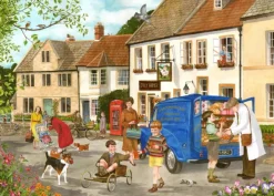 House of Puzzles Gingerbread Boys - BIG 500 Piece Jigsaw Puzzle