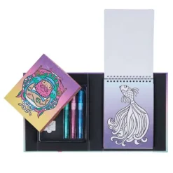 Tiger Tribe Glitter Colouring Set - Ocean Dreams