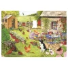 House of Puzzles Grandma's Garden - BIG 500 Piece Jigsaw Puzzle