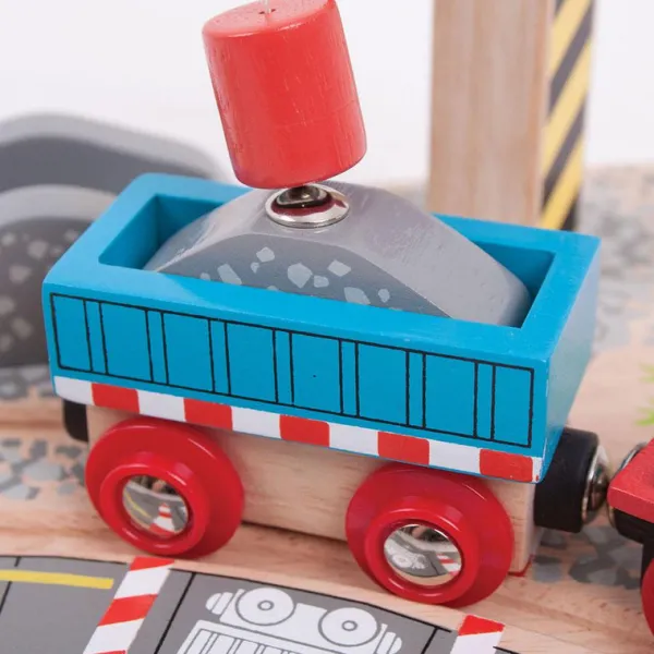 Bigjigs Rail Gravel Crane