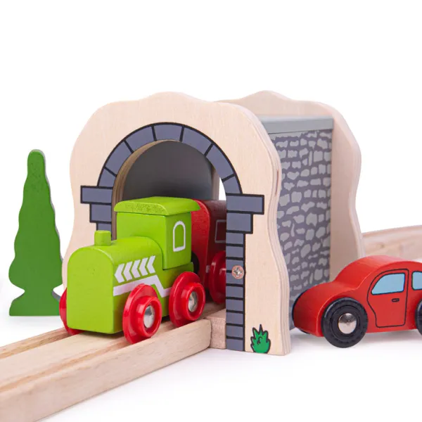 Bigjigs Rail Grey Stone Tunnel