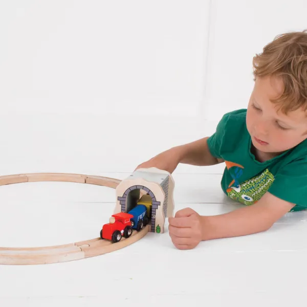 Bigjigs Rail Grey Stone Tunnel