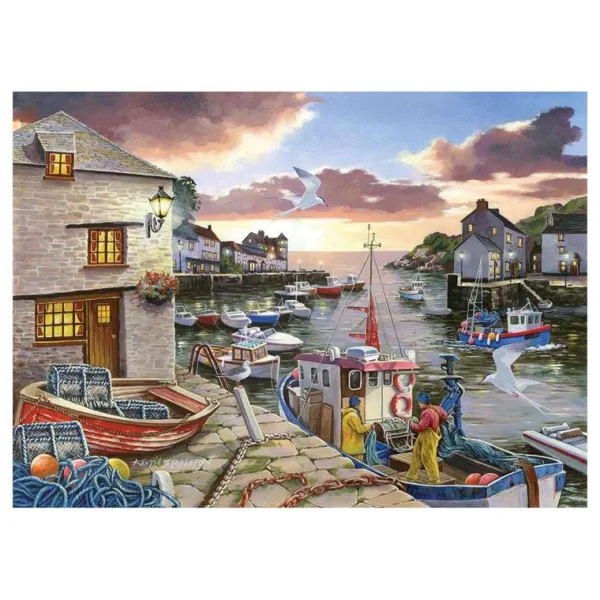 House of Puzzles Harbour Lights - BIG 250 Piece Jigsaw Puzzle