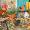 House of Puzzles Hen Pecked - 1000 Piece Jigsaw Puzzle