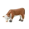 CollectA Hereford Calf Grazing