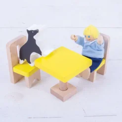 Bigjigs Heritage Playsets Heritage Playset Doll Family