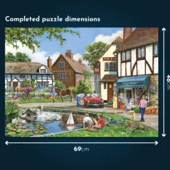 House of Puzzles Highlanders - 1000 Piece Jigsaw Puzzle