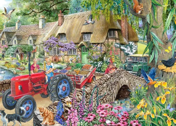 House of Puzzles Hold On Tight - 1000 Piece Jigsaw Puzzle