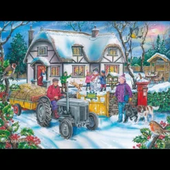 House of Puzzles Holly Cottage - 1000 Piece Jigsaw Puzzle