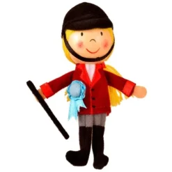 Fiesta Crafts Horse Rider Finger Puppet