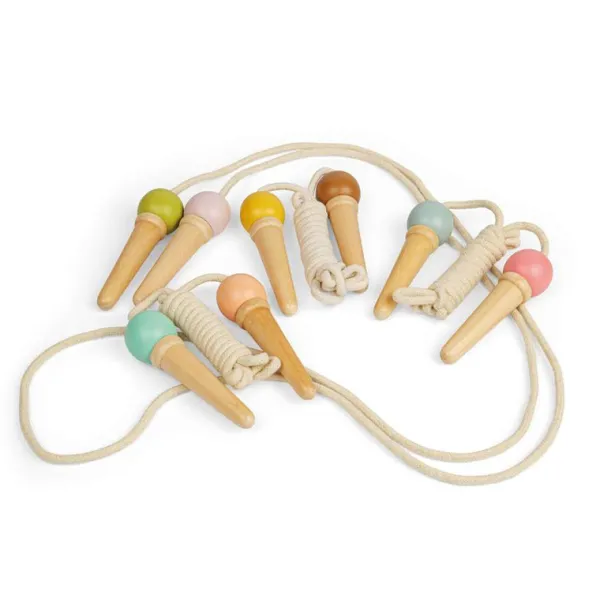 Bigjigs Toys Ice Cream Skipping Ropes (2 Pack)