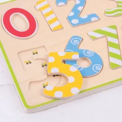 Bigjigs Toys Inset Puzzle Numbers