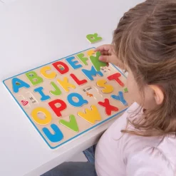 Bigjigs Toys Inset Puzzle Uppercase Alphabet