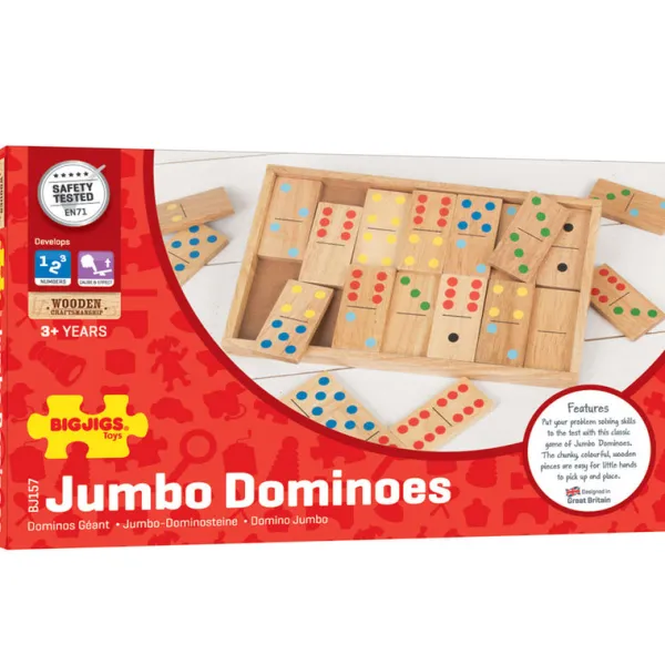 Bigjigs Toys Jumbo Dominoes