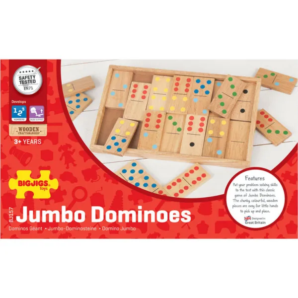 Bigjigs Toys Jumbo Dominoes