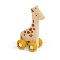 Bigjigs Toys Jungle Animal on Wheels Giraffe