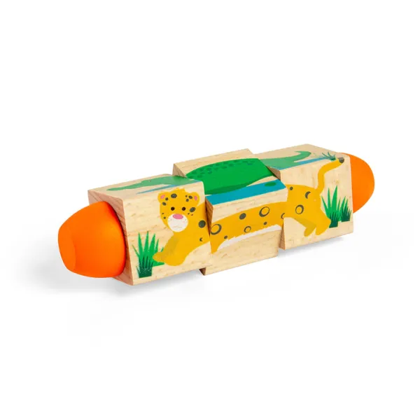 Bigjigs Toys Jungle Twist Blocks