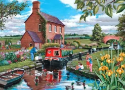 House of Puzzles Keepers Cottage - 500 Piece Jigsaw Puzzle