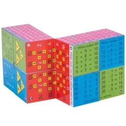ZooBooKoo Key Stage 1 Cube Book Pack - Add & Subtract and Spelling Cubes