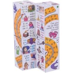 ZooBooKoo Key Stage 1 Cube Book Pack - Add & Subtract and Spelling Cubes