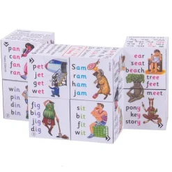ZooBooKoo Key Stage 1 Cube Book Pack - Add & Subtract and Spelling Cubes