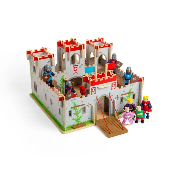 Bigjigs Toys King George's Castle Toy Bundle
