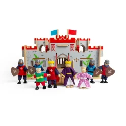 Bigjigs Toys King George's Castle Toy Bundle