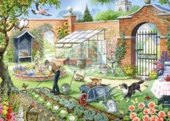 House of Puzzles Kitchen Garden - 1000 Piece Jigsaw Puzzle