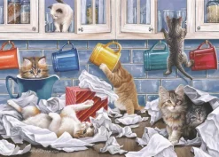 House of Puzzles Kitty Litter - BIG 250 Piece Jigsaw Puzzle