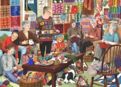 House of Puzzles Knit & Natter - 1000 Piece Jigsaw Puzzle