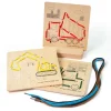 Bigjigs Toys Lacing by Numbers - Construction