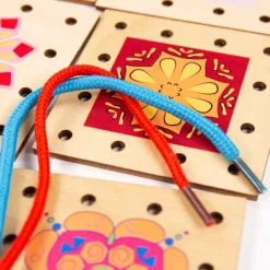 Bigjigs Toys Lacing Tiles - DAMAGED BOX