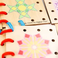 Bigjigs Toys Lacing Tiles - DAMAGED BOX