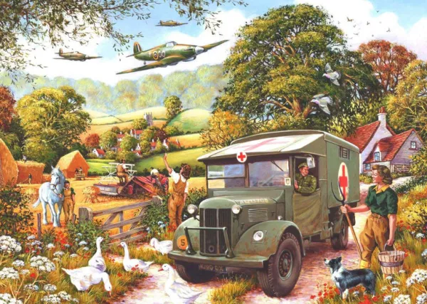 House of Puzzles Land Girls - 1000 Piece Jigsaw Puzzle