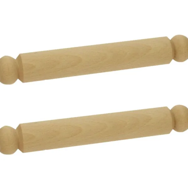 Bigjigs Toys Large Rolling Pin (Pack of 2)