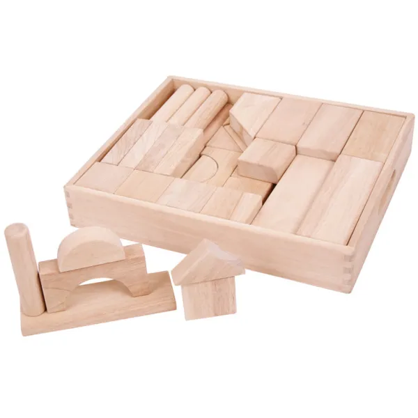 Bigjigs Toys Large Wooden Blocks